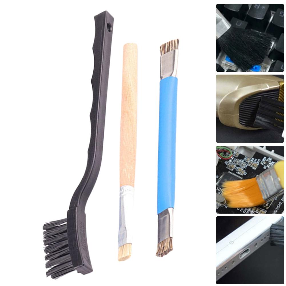 Антистатическая чистящая щетка с двухсторонней пластиковой щетиной